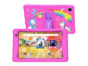 Contixo K80 8 HD Pro Kids Tablet 64GB Dual Cameras Bluetooth WiFi Shockproof Case w 80 Disney eBooks for Children Toddlers Ages 310 Pink