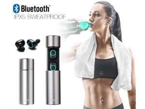 Contixo B1 True Wireless Earbuds Bluetooth 5.0 Headphones, Sports in-Ear TWS Stereo Mini Headset w/Mic Extra Bass IPX5 Sweatproof Low Latency Instant Pairing Charging Case Noise Cancelling Earphones Contixo B1 True Wireless Earbuds Bluetooth 5.0 Headphones, Sports in-Ear TWS Stereo Mini Headset w/Mic Extra Bass IPX5 Sweatproof Low Latency Instant Pairing Charging Case Noise Cancelling Earphones