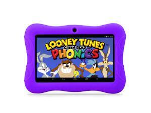 Contixo Kids Tablet K3 | 7" Touch Screen Display Android 6.0 Bluetooth WiFi Camera Parental Control for Children Infant Toddlers, Boys & Girls Includes Tablet Protective Cover Case - Purple Contixo Kids Tablet K3 | 7" Touch Screen Display Android 6.0 Bluetooth WiFi Camera Parental Control for Children Infant Toddlers, Boys & Girls Includes Tablet Protective Cover Case - Purple
