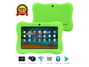 Contixo Kids Safe 7" Quad-Core Android 4.4 Tablet, 8GB Storage, Bluetooth, Wi-Fi, Dual Camera and 20+ Free Games, HD Edition w/ Kids-Place Parental Control Pre-Installed, Kid-Proof Case (Green) Contixo Kids Safe 7" Quad-Core Android 4.4 Tablet, 8GB Storage, Bluetooth, Wi-Fi, Dual Camera and 20+ Free Games, HD Edition w/ Kids-Place Parental Control Pre-Installed, Kid-Proof Case (Green)