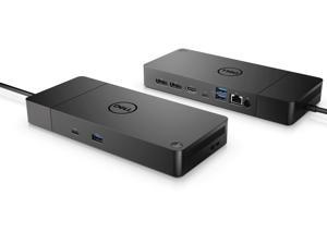 Dell WD19S 130W Docking Station (90W Power Delivery) USB-C, HDMI, Dual DisplayPort, Black, No 3.5mm Ports