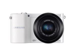 Samsung NX1100 20.3MP Mirrorless Digital Camera with 20-50mm f/3.5-5.6 Lens (EV-NX1100BFWUS) White Samsung NX1100 20.3MP Mirrorless Digital Camera with 20-50mm f/3.5-5.6 Lens (EV-NX1100BFWUS) White