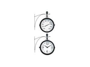 Station Thermometer and Clock Station Thermometer and Clock
