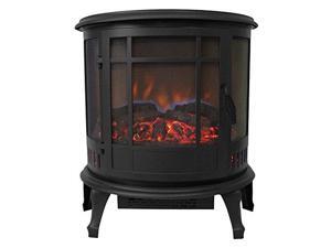Comfort Glow ES4830 Claremont 180 Degree Viewing Electric Stove, Black Comfort Glow ES4830 Claremont 180 Degree Viewing Electric Stove, Black