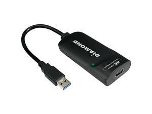 Diamond BVU5500H Uga Usb 3.0/2.0 To Ultra Hd 4k 3840 X 2160 Hdmi Video Graphics Adapter. Diamond BVU5500H Uga Usb 3.0/2.0 To Ultra Hd 4k 3840 X 2160 Hdmi Video Graphics Adapter.
