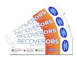 RecoverORS Adult Clinical Rehydration Powder for Hangovers, Food Poisoning, Diarrhea (4 Pack) RecoverORS Adult Clinical Rehydration Powder for Hangovers, Food Poisoning, Diarrhea (4 Pack)