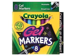Crayola Washable Gel Markers - 8-Pack Crayola Washable Gel Markers - 8-Pack