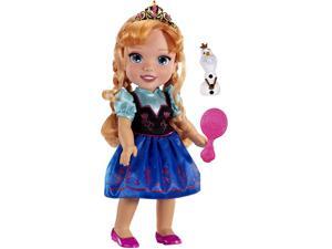 Disney Frozen ANNA Toddler Doll w Hairbrush Tiara & Olaf Disney Frozen ANNA Toddler Doll w Hairbrush Tiara & Olaf