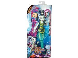Monster High Great Scarrier Reef Glowsome Ghoulfish Frankie Stein Doll Monster High Great Scarrier Reef Glowsome Ghoulfish Frankie Stein Doll