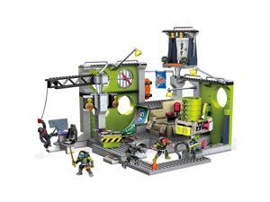 mega bloks teenage mutant ninja turtles out of the shadows lair hideout