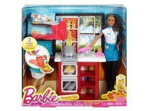 Barbie Spaghetti Chef African-American Doll & Playset Barbie Spaghetti Chef African-American Doll & Playset