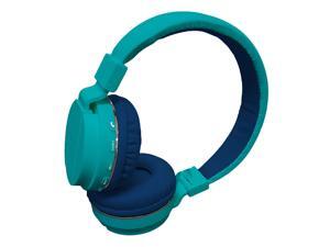 Maxell Safe Soundz Bluetooth Wireless Kids Headphones - Aqua/Blue Maxell Safe Soundz Bluetooth Wireless Kids Headphones - Aqua/Blue