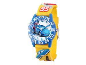 Disney Pixar Cars Boys 3D Plastic Watch with Yellow Plastic Strap Disney Pixar Cars Boys 3D Plastic Watch with Yellow Plastic Strap
