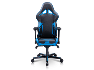 DXRacer Racing Series OH/RV131/NB Newedge Edition Racing Bucket Seat Office Chair Gaming Chair PVC Ergonomic Computer Chair eSports Desk Chair Executive Chair With Pillows