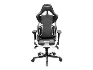 DXRacer Racing Series OH/RV131/NW Newedge Edition Racing Bucket Seat Office Chair Gaming Chair PVC Ergonomic Computer Chair eSports Desk Chair Executive Chair With Pillows