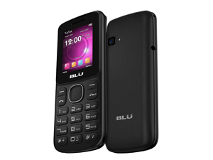 Blu A120 3G 1.8" GSM Unlocked 3G Dual Sim Bluetooth Cellphone (Black)