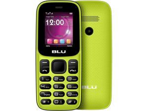 BLU Z5 Z210 1.8" 2G Cell Phone 32MB VGA GSM Unlocked Dual SIM - Lime