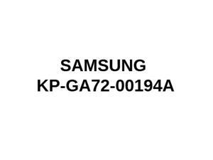 Samsung KP-GA72-00194A Designation Sheet for DC-5021D and ITP-5121D Terminals, Part# KP-GA72-00194A Samsung KP-GA72-00194A Designation Sheet for DC-5021D and ITP-5121D Terminals, Part# KP-GA72-00194A