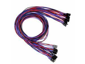 WIFEB 10 pcs/lot 70cm 4 Pin Female to Female Jumper Wire Dupont Cable for 3D Printer WIFEB 10 pcs/lot 70cm 4 Pin Female to Female Jumper Wire Dupont Cable for 3D Printer