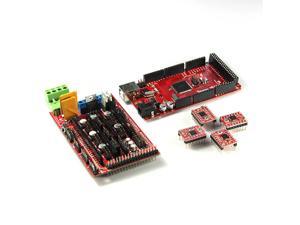 WIFEB 3D Printer kit Iduino Mega2560 Main Control Plate+RAMP1.4 Control Board+4*A4988 Drives WIFEB 3D Printer kit Iduino Mega2560 Main Control Plate+RAMP1.4 Control Board+4*A4988 Drives