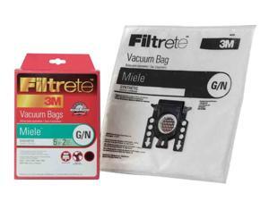 Meile G-N Synthetic Bags and Filters by Filtrete, 5 Bags and 2 Filters Meile G-N Synthetic Bags and Filters by Filtrete, 5 Bags and 2 Filters
