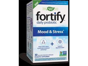 Natures Way 153449 Fortify Daily Probiotic Mood & Stress - 30 Veggie Capsules Natures Way 153449 Fortify Daily Probiotic Mood & Stress - 30 Veggie Capsules