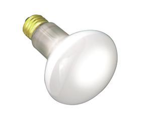 Satco 30W Frosted Medium Base R20 Reflector Incandescent Floodlight Light Bulb