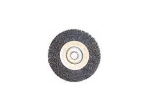 Disston Master Mechanic, 842875, 6", Fine, Crimped Wire Wheel, 5/8" To 1/2" Arbor Size Disston Master Mechanic, 842875, 6", Fine, Crimped Wire Wheel, 5/8" To 1/2" Arbor Size