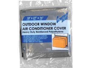 Comfort Zone, CZAC2, 18" x 27" x 16" x 6 Mil, Small, Outside Outdoor Window Air Conditioner Cover