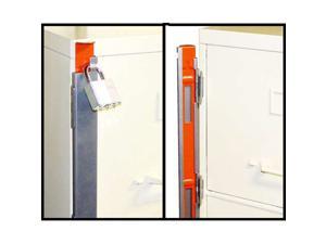 Progressive, FCL-4, 45" 4 Drawer, File Cabinet Locking Bar, Use 40mm Padlock