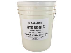 Silver King, HF5SK4715, 5 Gallon, Hydronic Formula #5 Steam Boiler Cleaner Inhibitor With Silicone SK-471 Silver King, HF5SK4715, 5 Gallon, Hydronic Formula #5 Steam Boiler Cleaner Inhibitor With Silicone SK-471