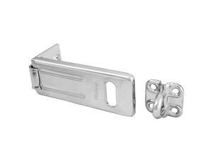 Master Lock 703D 3-1/2 Inch (89mm) Long Zinc Plated Hardened Steel Security Hasp with Hardened Steel Locking Eye Master Lock 703D 3-1/2 Inch (89mm) Long Zinc Plated Hardened Steel Security Hasp with Hardened Steel Locking Eye