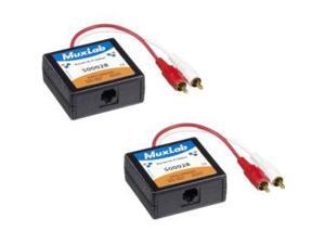 Muxlab Stereo Hi-Fi Balun 2PK 500028-2PK Muxlab Stereo Hi-Fi Balun 2PK 500028-2PK