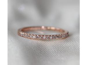 Discount!! Two-Ring Set! Round Cut 7mm VS Halo 14K Rose Gold Morganite Ring SI/H Diamonds Wedding Band /Engagement Ring/ Promise Ring Discount!! Two-Ring Set! Round Cut 7mm VS Halo 14K Rose Gold Morganite Ring SI/H Diamonds Wedding Band /Engagement Ring/ Promise Ring