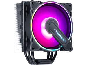 ABKONCORE RGB CPU Cooler CT403B, 4 Continuous Direct Contact Heatpipes, 120mm PWM SYNC Addressable RGB Fan with SYNC 61 LED Modes for Intel LGA1151/1200, AMD AM4/Ryzen CPUs ABKONCORE RGB CPU Cooler CT403B, 4 Continuous Direct Contact Heatpipes, 120mm PWM SYNC Addressable RGB Fan with SYNC 61 LED Modes for Intel LGA1151/1200, AMD AM4/Ryzen CPUs