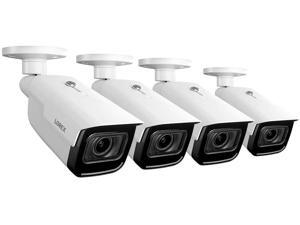Lorex LNB9292B Indoor/Outdoor 4K Ultra HD Nocturnal Smart IP Motorized Bullet Camera, 4X Optical Zoom, 30FPS, 150ft IR Night Vision, CNV, IP67, Works with N881B/N882B Series, White, 4PK Lorex LNB9292B Indoor/Outdoor 4K Ultra HD Nocturnal Smart IP Motorized Bullet Camera, 4X Optical Zoom, 30FPS, 150ft IR Night Vision, CNV, IP67, Works with N881B/N882B Series, White, 4PK