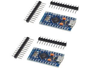 KeeYees Pro Micro ATmega32U4 5V 16MHz Micro USB Development Board Module Microcontroller for Arduino IDE Leonardo Bootloader Pack of 3pcs
