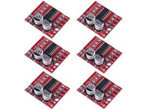 MELIFE 6Pack Mini L298N DC Motor Driver, MX1508 Mini Dual Channel 1.5A 1.5A 2 Way PWM Speed Controller Dual H-Bridge Replace Stepper MELIFE 6Pack Mini L298N DC Motor Driver, MX1508 Mini Dual Channel 1.5A 1.5A 2 Way PWM Speed Controller Dual H-Bridge Replace Stepper