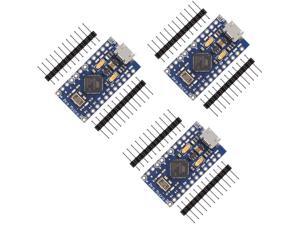 Aceirmc Pro Micro for Atmega32U4 5V 16MHz Bootloadered IDE Micro USB Pro Micro Development Board Microcontroller Compatible for Arduino Pro Micro Serial Connection with Pin Header (3pcs) Aceirmc Pro Micro for Atmega32U4 5V 16MHz Bootloadered IDE Micro USB Pro Micro Development Board Microcontroller Compatible for Arduino Pro Micro Serial Connection with Pin Header (3pcs)