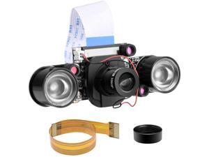 for Raspberry pi Camera Day & Night Vision, IR-Cut Video Camera 1080p HD Webcam 5MP OV5647 Sensor for Raspberry Pi RPi 4 3 B B+ 2B 3A+ 2 1 Zero W by Longruner for Raspberry pi Camera Day & Night Vision, IR-Cut Video Camera 1080p HD Webcam 5MP OV5647 Sensor for Raspberry Pi RPi 4 3 B B+ 2B 3A+ 2 1 Zero W by Longruner