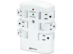 Innovera Wall Mount Surge Protector, 6-Outlets (71651) Innovera Wall Mount Surge Protector, 6-Outlets (71651)