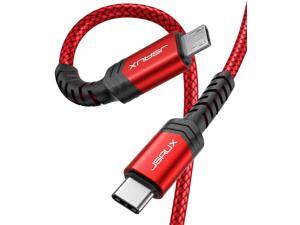 USB C to Micro USB Cable 6.6FT, JSAUX Type C to Micro USB Charger Braided Cord, Support Charge & Sync Compatible with MacBook (Pro),Galaxy S8, S9, S10, Pixel 3 XL, 2 XL and Micro USB Devices- Red/2M USB C to Micro USB Cable 6.6FT, JSAUX Type C to Micro USB Charger Braided Cord, Support Charge & Sync Compatible with MacBook (Pro),Galaxy S8, S9, S10, Pixel 3 XL, 2 XL and Micro USB Devices- Red/2M