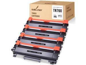 SAILNER Compatible Toner Cartridge Replacement for Brother TN760 TN 760 TN730 use with HL-L2350DW HL-L2395DW MFC-L2710DW DCP-L2550DW HL-2370DW MFC-L2750DW HL-L2390DW (Black, 4 Pack) SAILNER Compatible Toner Cartridge Replacement for Brother TN760 TN 760 TN730 use with HL-L2350DW HL-L2395DW MFC-L2710DW DCP-L2550DW HL-2370DW MFC-L2750DW HL-L2390DW (Black, 4 Pack)