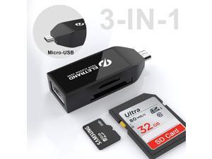 NEW Buy 2 get one free Micro SD to SD HC SDHC Memory Card Adapter Reader 