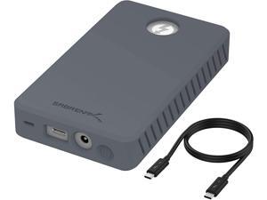 Sabrent Thunderbolt 3 to Dual NVMe M.2 SSD Tool-Free Enclosure (EC-T3DN) Sabrent Thunderbolt 3 to Dual NVMe M.2 SSD Tool-Free Enclosure (EC-T3DN)