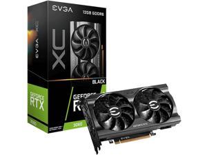 EVGA GeForce RTX 3060 XC Black Gaming, 12G-P5-3655-KR, 12GB GDDR6, Dual-Fan