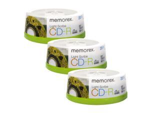 Memorex LightScribe CD-R 52X Recordable Blank Disc Printable Media 700MB/80min - 60 Pack Memorex LightScribe CD-R 52X Recordable Blank Disc Printable Media 700MB/80min - 60 Pack