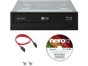 LG WH14NS40 BD Rewriter 14X Speed + Nero12 Software + SATA Cable Kit LG WH14NS40 BD Rewriter 14X Speed + Nero12 Software + SATA Cable Kit