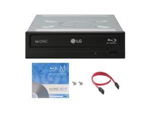 LG WH16NS40 16X M-Disc Blu-ray BDXL CD DVD Internal Burner Writer Drive + FREE 1pk Mdisc BD + Cable & Mounting Screws LG WH16NS40 16X M-Disc Blu-ray BDXL CD DVD Internal Burner Writer Drive + FREE 1pk Mdisc BD + Cable & Mounting Screws