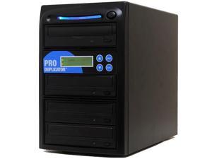 Produplicator 1 to 3 24X Burner CD DVD Duplicator - Standalone Copier Duplication Tower (ESDVDS24X03)